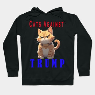 Cats Against Trump Hoodie